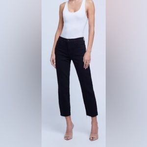 ☑️L’Agence Audrina Straight Leg Jeans
